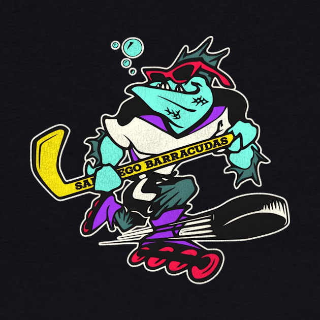 San Diego Barracudas Roller Hockey by HypeRamen